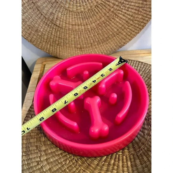 Top Paw Pink maze dog eating bowl - Picture 6 of 6